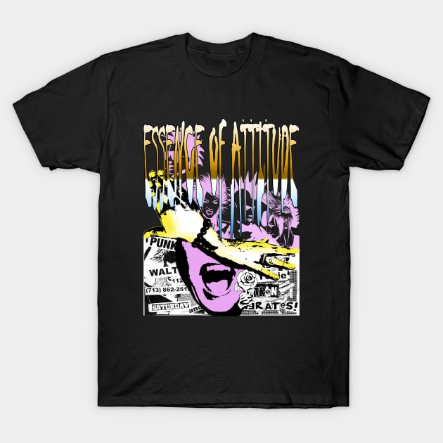 Punk - Essence Of Attitude T-Shirt by DesignersMerch